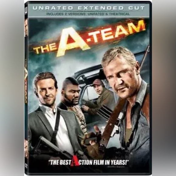 20th Century Fox Other - The A-Team (DVD Movie 2010 WS) Liam Neeson Bradley Cooper Unrated Extended Cut